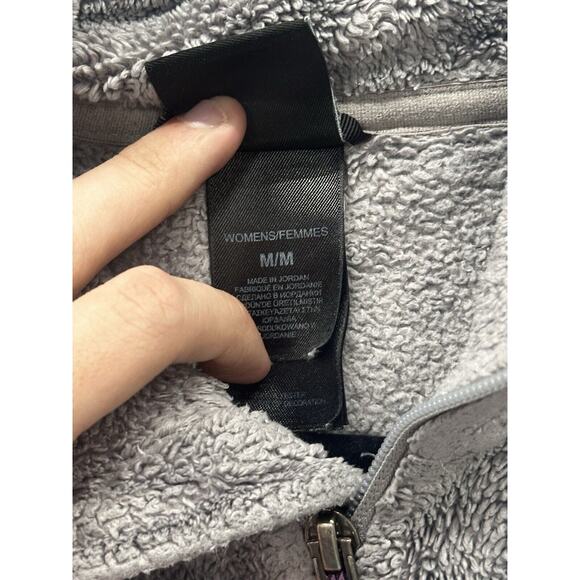 The North Face Jacket Osito Jacket Womens Medium 1/4 zip Full Zip Pocket M - Picture 6 of 6